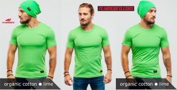 фото футболки зеленого цвета Flyingbro lime