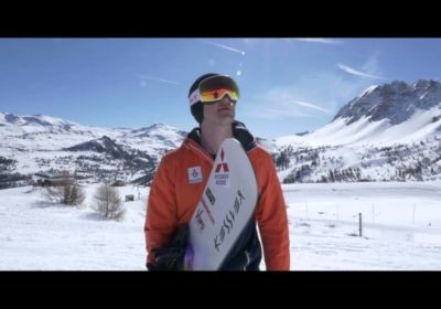 Рекорд скорости на сноуборде побит в 2016 году